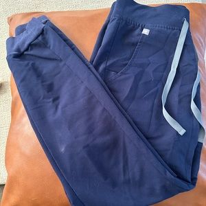 Figs Navy Blue Scrub Joggers